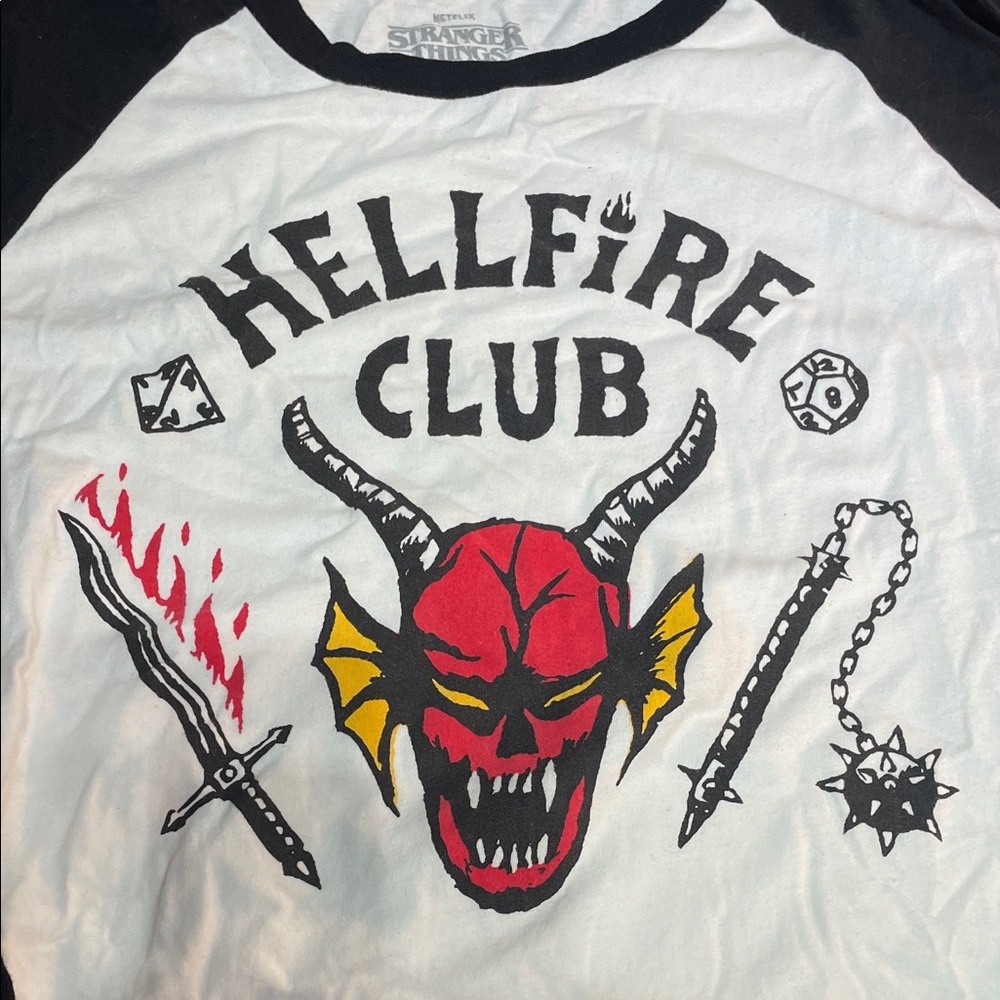 Stranger Things baseball tee - Picture 2 of 3